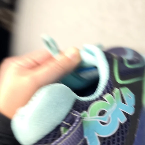 Hoka Clifton 3 Women's Running Shoes - Navy and Aqua Size 8 - Picture 8 of 10